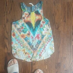 Rory Beca Multicolor Floral Tank Top